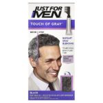Touch of Grey®, T-55 Black, набор для одноразовой краски для волос — Just for Men