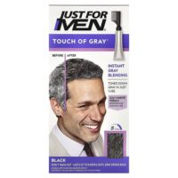 Touch of Grey®, T-55 Black, набор для одноразовой краски для волос — Just for Men