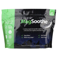 MagSoothe™, терпкий малиновый лимонад, 60 пакетиков по 5,5 г — Jigsaw Health