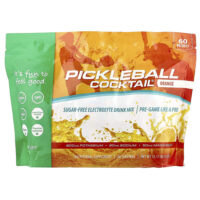 Pickleball Cocktail®, смесь для приготовления напитков с электролитами без сахара, апельсин, 60 пакетиков по 5 г — Jigsaw Health