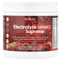 Electrolyte Supreme™, фруктовый пунш, 222 г (7,87 унции) — Jigsaw Health