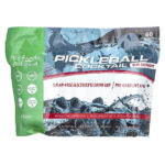 Pickleball Cocktail®, смесь для приготовления напитков с электролитами без сахара, голубая малина, 60 пакетиков по 5,6 г — Jigsaw Health
