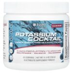 Potesium Cocktail™, смесь для приготовления напитков с электролитами без сахара, голубая малина, 336 г (11,9 унции) — Jigsaw Health