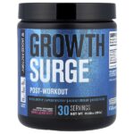 Growth Surge™, после тренировки, солёная ягода, 300 г (10,58 унции) — Jacked Factory