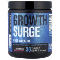 Growth Surge™, после тренировки, солёная ягода, 300 г (10,58 унции) — Jacked Factory