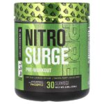 Nitro Surge, перед тренировкой, ананас, 246 г (8,68 унции) — Jacked Factory
