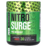 Nitro Surge, предтренировочный комплекс, вишневый лаймад, 252 г (8,9 унции) — Jacked Factory