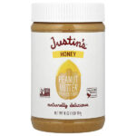 Арахисовое масло с медом, 16 унций (454 г) — Justin's Nut Butter
