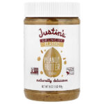 классическая арахисовая паста, хрустящая, 454 г (16 унций) — Justin's Nut Butter