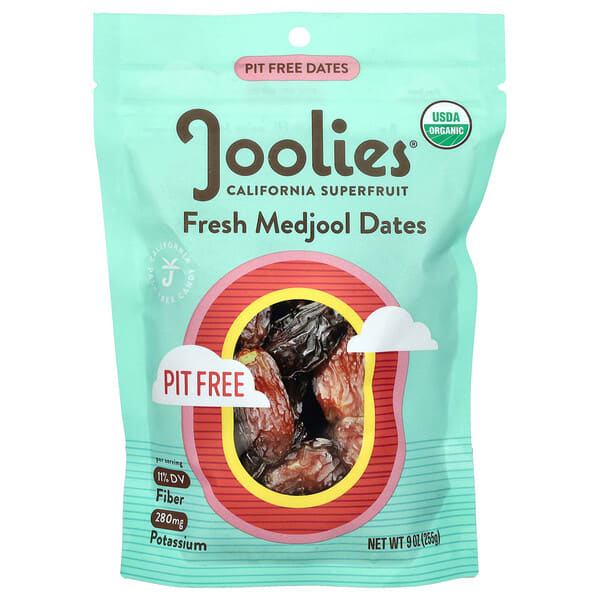 jol77061_v_2.jpg Joolies, Medjool, свежие финики, без косточек, 255 г (9 унций)
