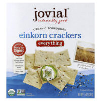 Органические крекеры на закваске, без добавок, 128 г (4,5 унции) — Jovial