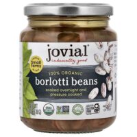 100% органическая фасоль борлотти, 370 г (13 унций) — Jovial