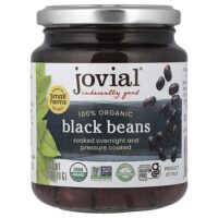 100% органическая черная фасоль, 370 г (13 унций) — Jovial