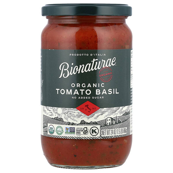 jov90001_v_8.jpg Bionaturae™, органические томаты и базилик, 680 г (24 унции) — Bionaturae