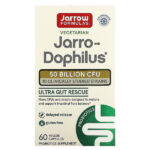 Jarro-Dophilus®, 50 млрд КОЕ, 60 растительных капсул — Jarrow Formulas