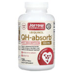 QH-Absorb, убихинол, максимальное усвоение, 100 мг, 120 капсул — Jarrow Formulas