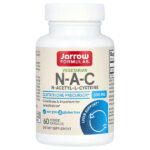 вегетарианский NAC, 500 мг, 60 растительных капсул — Jarrow Formulas