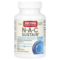Vegan NAC Sustain, 600 мг, 60 таблеток — Jarrow Formulas