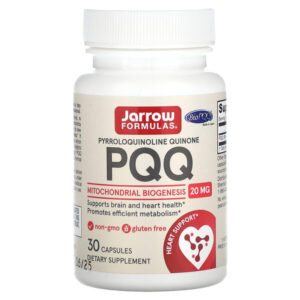 пирролохинолинхинон, 20 мг, 30 капсул — Jarrow Formulas