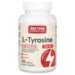 L-тирозин, 500 мг, 100 капсул — Jarrow Formulas