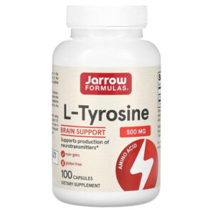 L-тирозин, 500 мг, 100 капсул — Jarrow Formulas