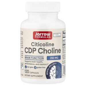 цитиколин, холин CDP, 250 мг, 120 капсул — Jarrow Formulas
