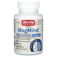 Vegan MagMind, Stress Resistance, 60 растительных капсул — Jarrow Formulas