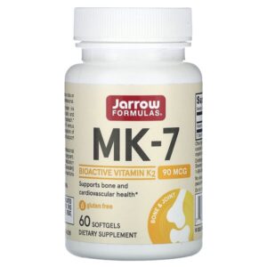MK-7, 90 мкг, 60 капсул — Jarrow Formulas