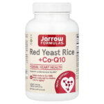 красный ферментированный рис и коэнзим Q10, 120 растительных капсул — Jarrow Formulas