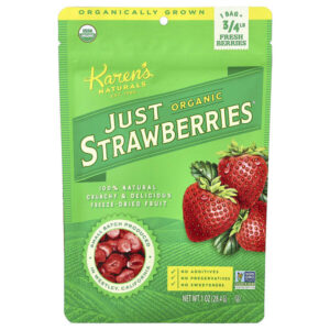 Just Strawberries®, 28,4 г (1 унция) — Karen's Naturals