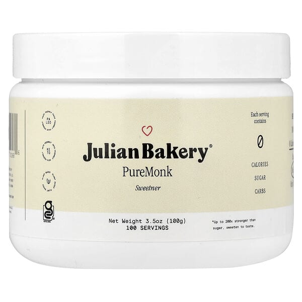 jub00368_v_70.jpg PureMonk подсластитель, 100 г (3,5 унции) — Julian Bakery