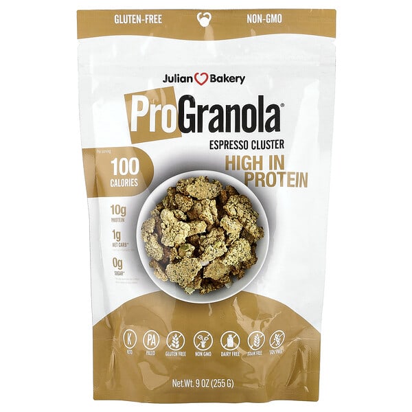 jub00686_v_6.jpg ProGranola®, смесь для приготовления эспрессо, 255 г (9 унций) — Julian Bakery