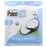 PaleoThin®, кокосовые мармеладки, 7 шт., 115 г (4,4 унции) — Julian Bakery