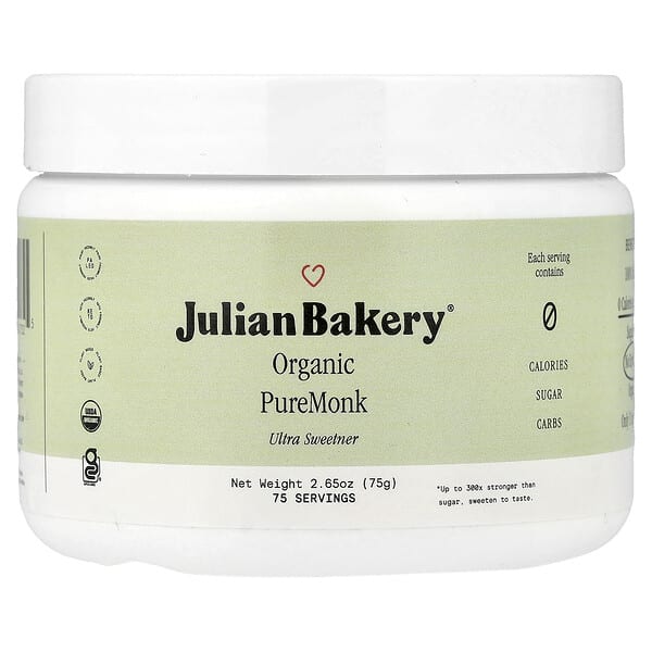 jub00732_v_48.jpg органический подсластитель PureMonk, 75 г (2,65 унции) — Julian Bakery