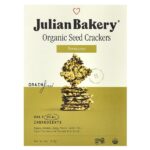 крекеры из органических семян, пармезан, 113 г (4 унции) — Julian Bakery