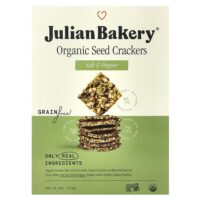 Органические крекеры, соль и перец, 113 г (4 унции) — Julian Bakery
