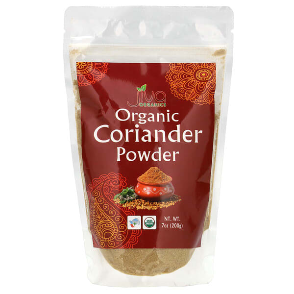 jvo70413_v_4.jpg Органический порошок кориандра, 7 унций (200 г) — Jiva Organics