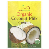 Органическое сухое кокосовое молоко, 150 г (5,2 унции) — Jiva Organics