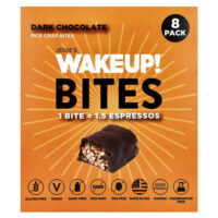 Rice Crisp Bites, темный шоколад, 8 пакетиков по 15 г (0,53 унции) — Jesse's WAKEUP!
