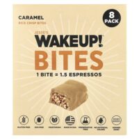Rice Crisp Bites, карамель, 8 пакетиков по 15 г (0,53 унции) — Jesse's WAKEUP!