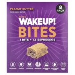 Rice Crisp Bites, арахисовая паста, 8 пакетиков по 15 г (0,53 унции) — Jesse's WAKEUP!
