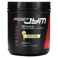 Post JYM, BCAA + Recovery Matrix, радужный щербет, 600 г (1,3 фунта) — JYM Supplement Science