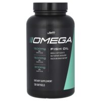Рыбий жир с омега, 120 капсул (1300 мг в каждой капсуле) — JYM Supplement Science