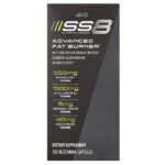 SS8 Advanced Fat Burner, улучшенный сжигатель жира, 120 вегетарианских капсул — JYM Supplement Science