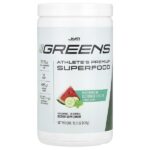 Greens, Athlete's Premium Superfood, охладитель с арбузом и огурцом, 435 г (15,3 унции) — JYM Supplement Science