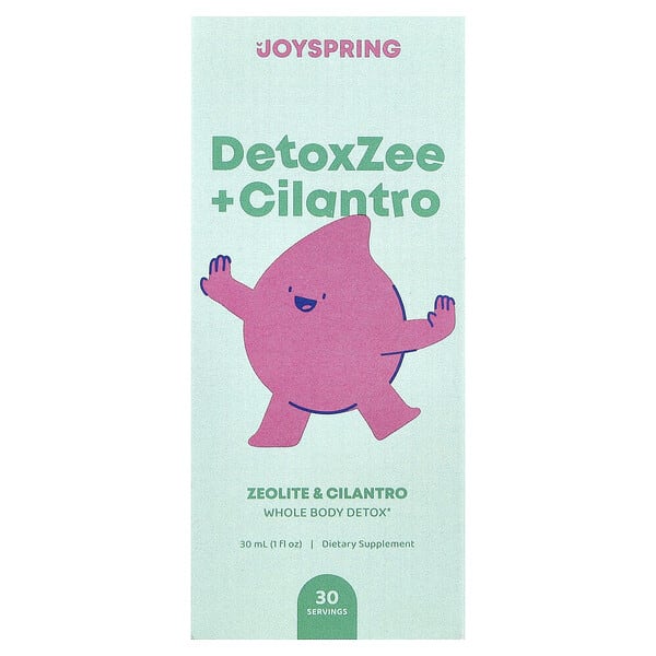 jys25711_v_20.jpg DetoxZee + кинза, 30 мл (1 жидк. унция) — JoySpring