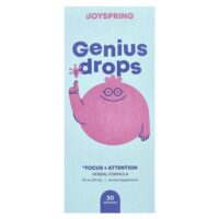 Genius, капли, концентрация и внимание, 30 мл (1 жидк. унция) — JoySpring