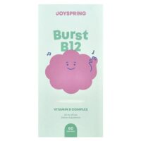 Burst B12, комплекс витаминов группы B, 60 мл (2 жидк. унции) — JoySpring