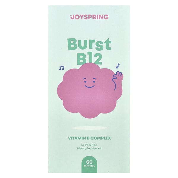 jys88902_v_79.jpg Burst B12, комплекс витаминов группы B, 60 мл (2 жидк. унции) — JoySpring