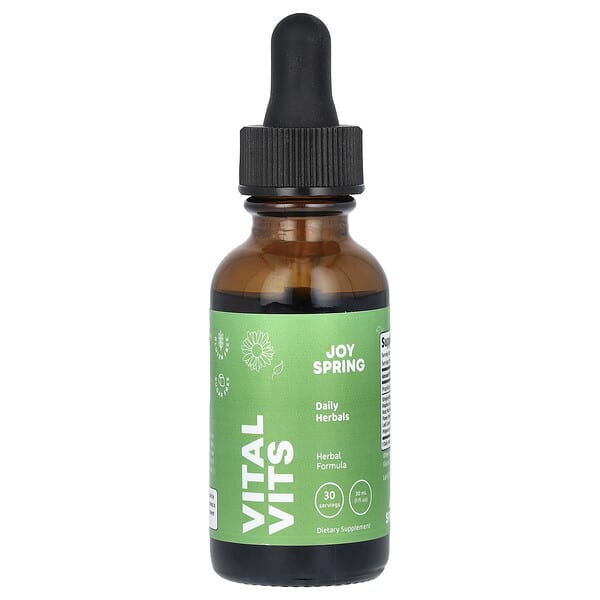 jys88918_v_22.jpg Vital Vits, ежедневная травяная поддержка, 30 мл — JoySpring